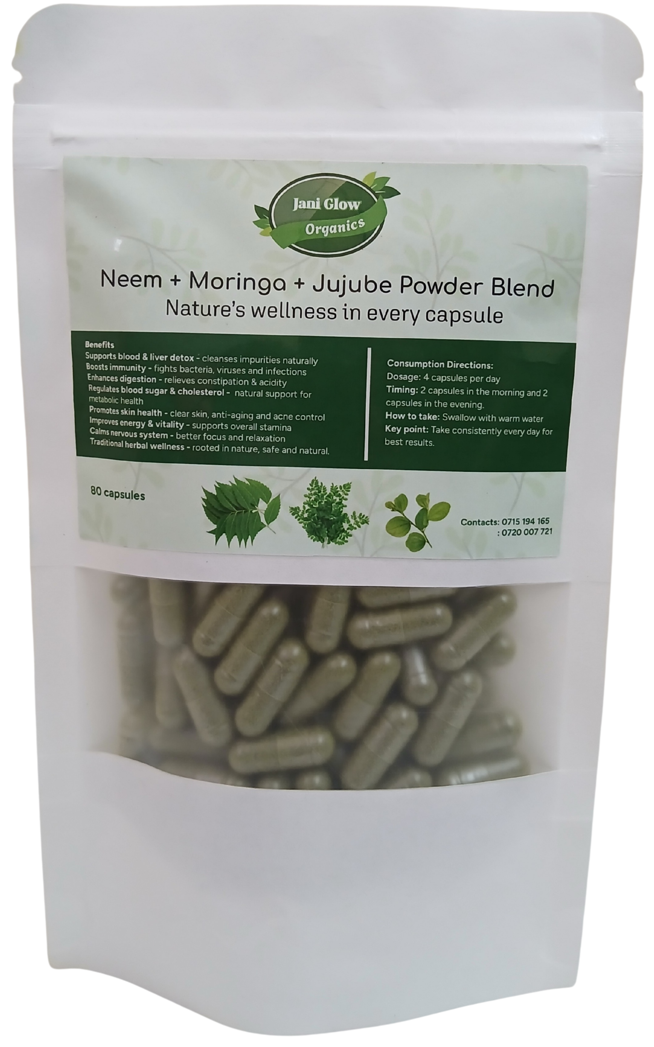 Moringa Blend front view